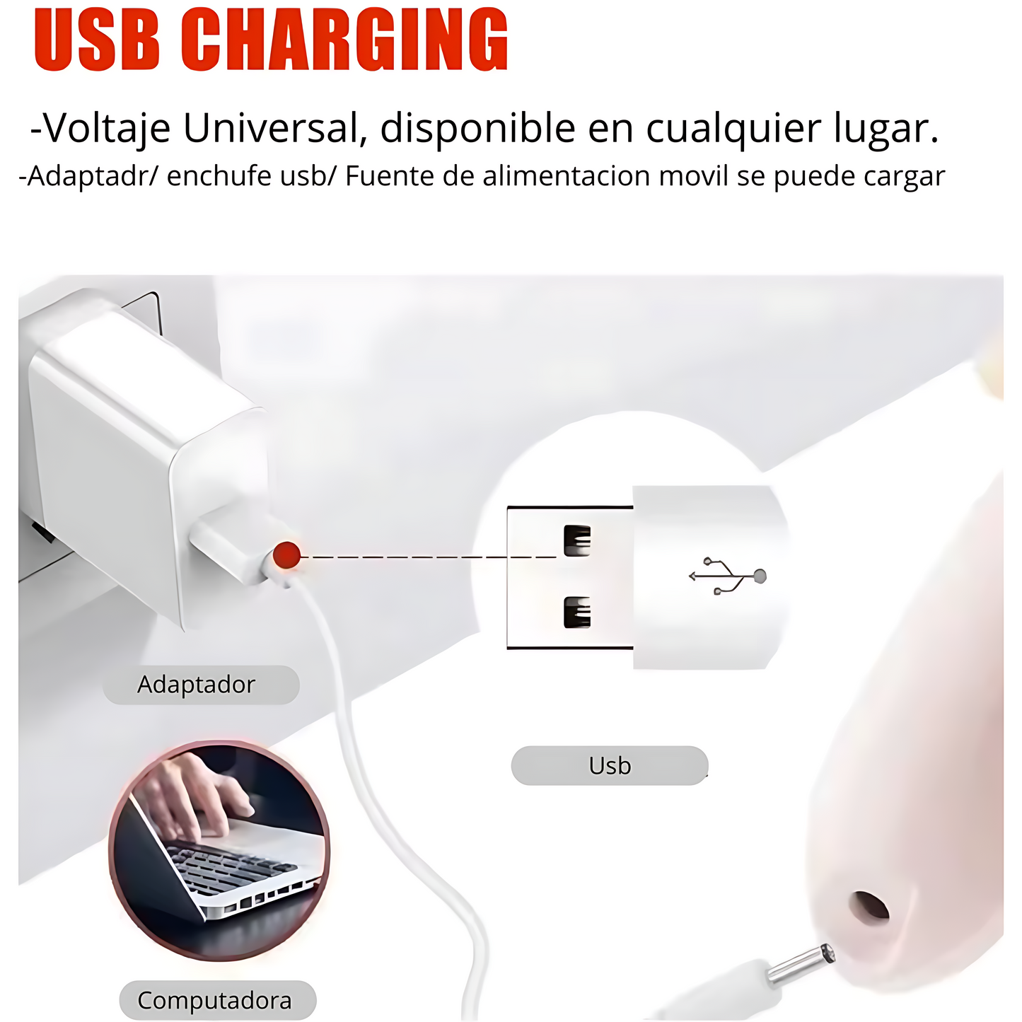 Removedor Eléctrico de Callos Profesional – Recargable e Inalámbrico