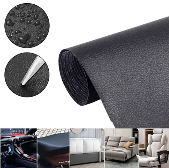 🛋️ Cinta Reparadora para Cuero Negro  – 10 Metros x 5 cm + ENVIO GRATIS 🔥😱