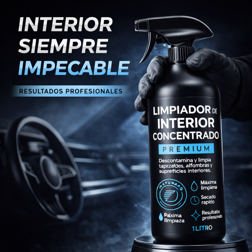 “LIMPIADOR DE INTERIOR CONCENTRADO – El Secreto Mejor Guardado de las Concesionarias + Envío Gratis😲🔥”