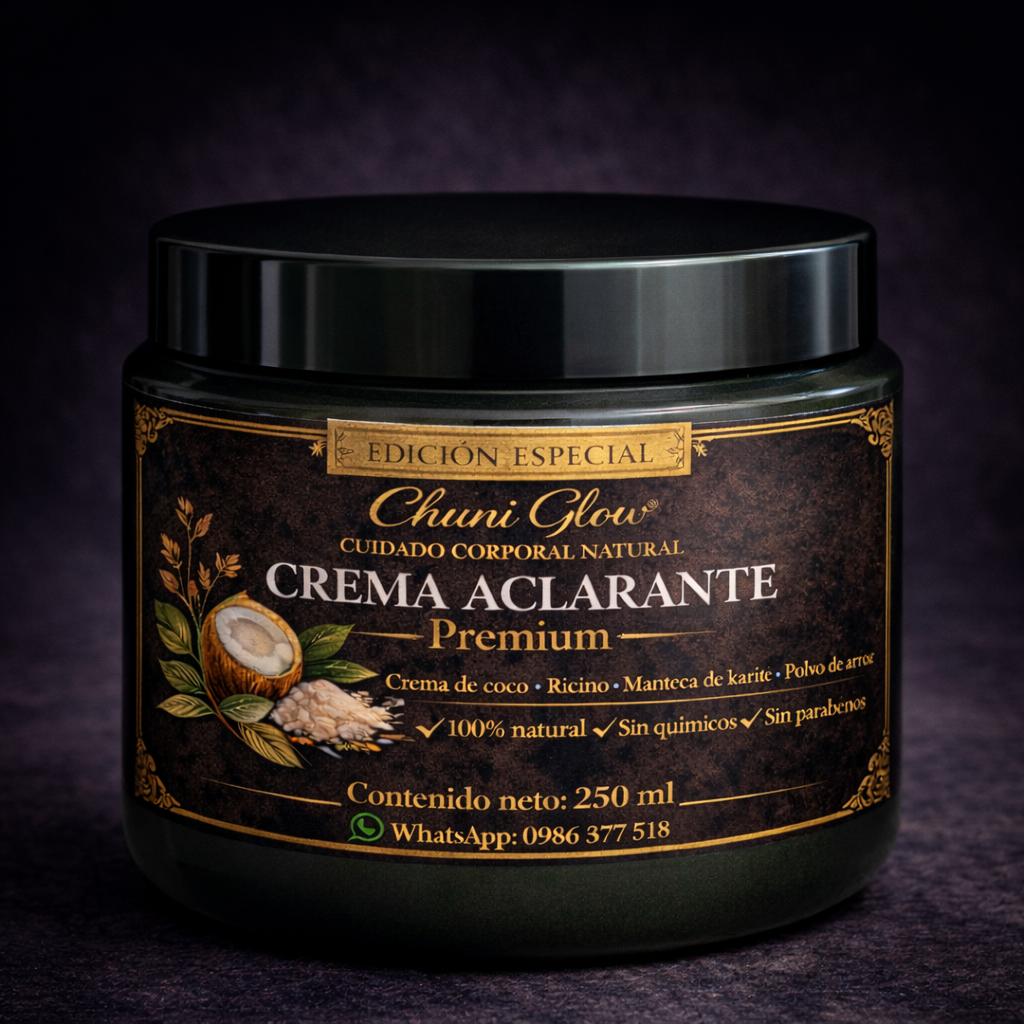 ✨ Crema Aclarante Premium, Tono más uniforme , Piel luminosa , Cuidado natural....