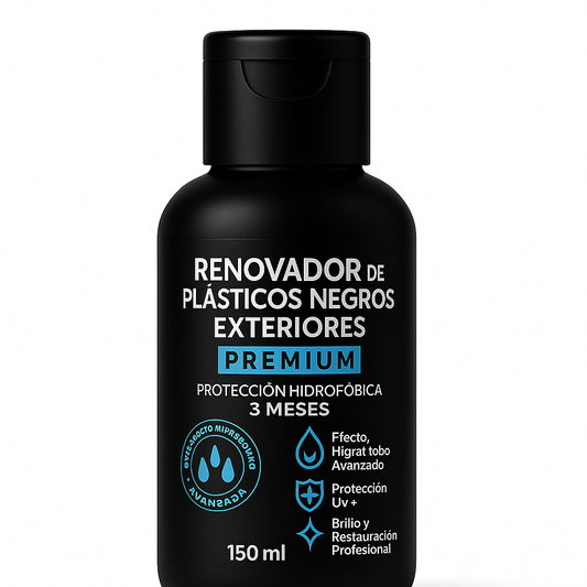 🔥 RENOVADOR DE PLÁSTICOS EXTERIOR PREMIUM – 150 ML + Enviso Gratis 🔥