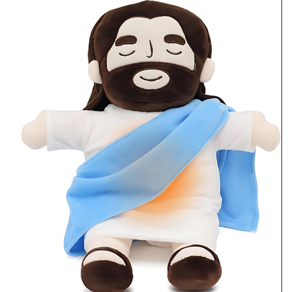 🌟 Peluche de Jesús con Movimiento de Respiración 🌟