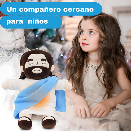 🌟 Peluche de Jesús con Movimiento de Respiración 🌟