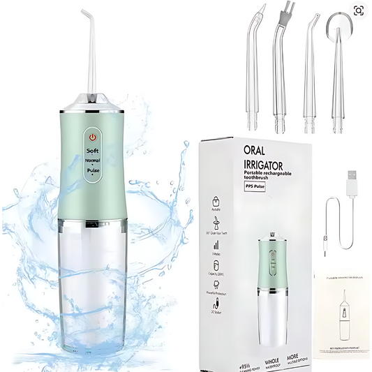 🦷 Irrigador Bucal Premium – Encías sanas y limpieza profunda en casa
