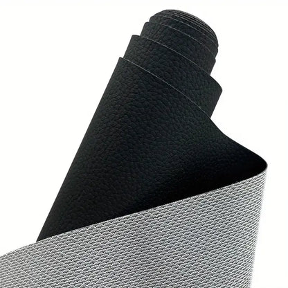 🛋️ Parche Reparador para Cuero Negro 25cm x 25 cm de alta calidad + ENVIO GRATIS 🔥😱
