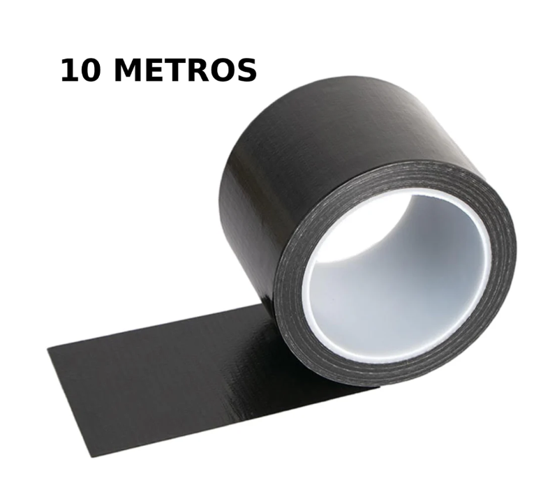 🛋️ Cinta Reparadora para Cuero Negro  – 10 Metros x 5 cm + ENVIO GRATIS 🔥😱