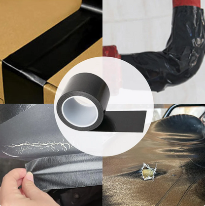 🛋️ Cinta Reparadora para Cuero Negro  – 10 Metros x 5 cm + ENVIO GRATIS 🔥😱