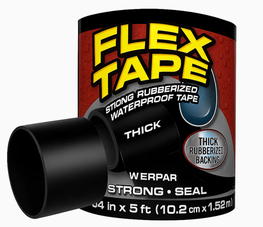 CINTA REPARADORA FLEX TAPE – ¡EL PODER DEL SELLADO PROFESIONAL! 💪 + ENVÍO GRATIS 🔥🚀