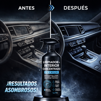 “LIMPIADOR DE INTERIOR CONCENTRADO – El Secreto Mejor Guardado de las Concesionarias + Envío Gratis😲🔥”