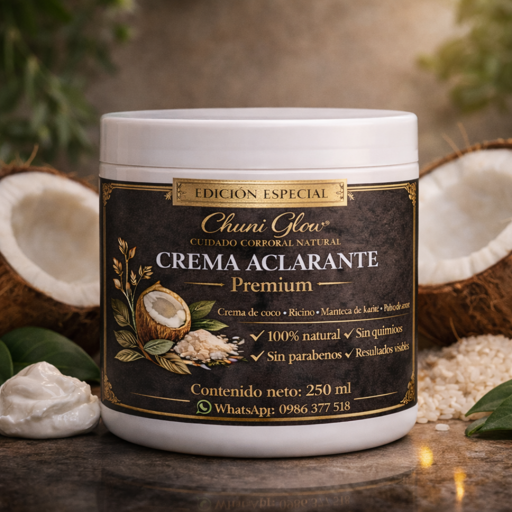 ✨ Crema Aclarante Premium, Tono más uniforme , Piel luminosa , Cuidado natural....