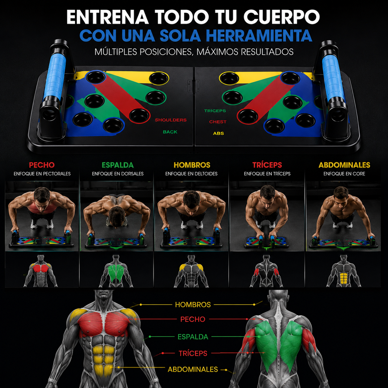 FitMaster Pro ⭐⭐⭐⭐⭐ Tu gimnasio, donde quieras.