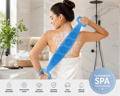 Cepillo Exfoliante de Silicona para Espalda y cuerpo ⭐ ⭐ ⭐ ⭐ ⭐