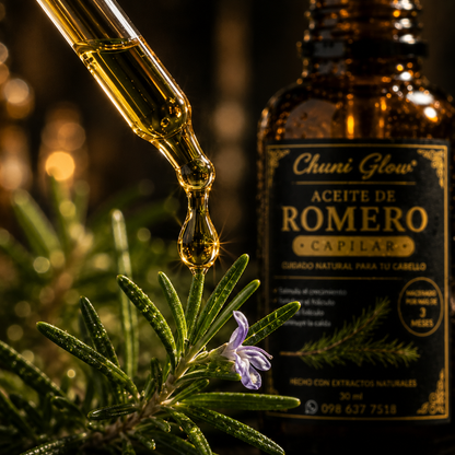 🌿 Aceite de Romero- Producto esencial para la recuperación capilar
