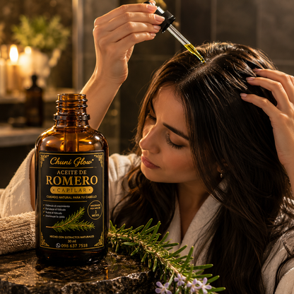 🌿 Aceite de Romero- Producto esencial para la recuperación capilar