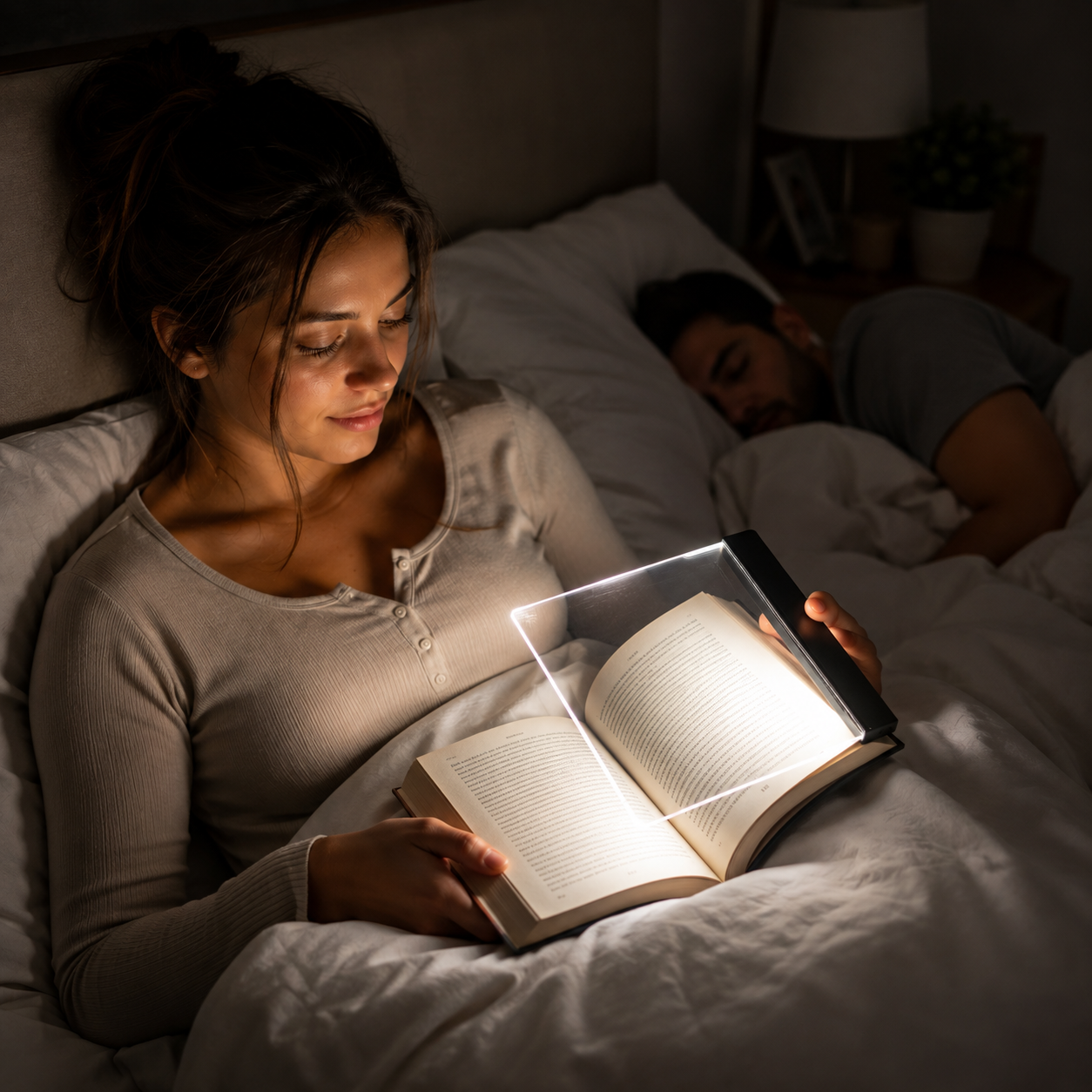 LumiGen™ — Encendé tu lectura, no toda la habitación.