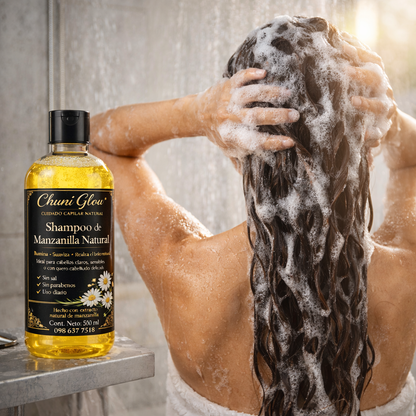 🌼 Shampoo + Acondicionador de Manzanilla: nutrición real, brillo que se nota...