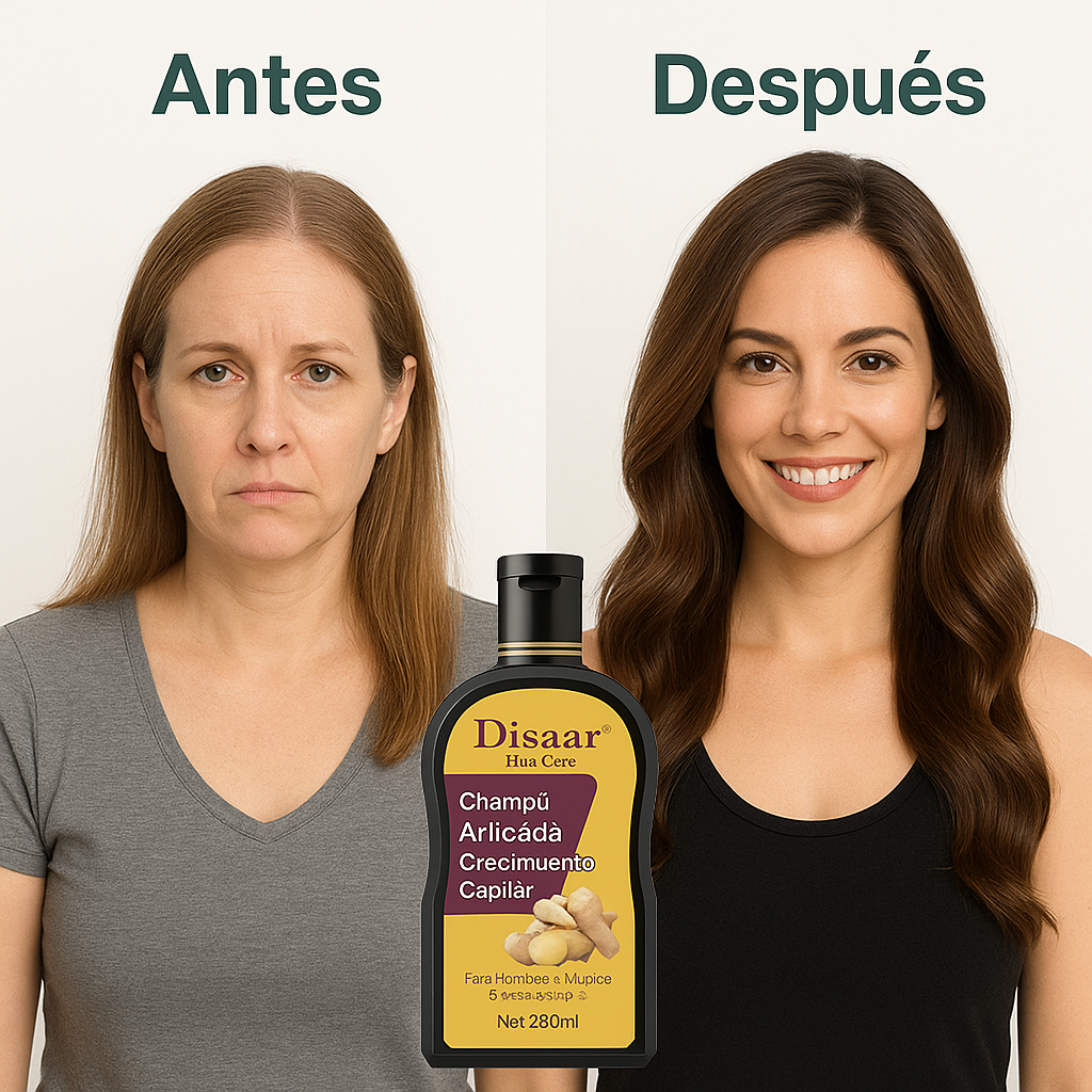 💪 Shampoo Anti-Caída & Regenerador Capilar Premium + ¡ENVÍO GRATIS! 🔥😱