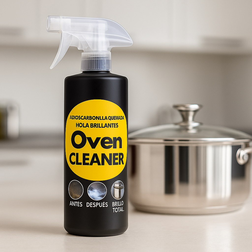 Over Cleaner llegó para ¡Eliminar lo quemado de tus ollas en segundos ! 500 ml  + ENVÍO GRATIS😱🔥