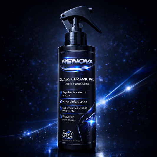 Nano Cerámico para Vidrios , cristales y faros- La vision que tus cristares siempre tendrian que dar.