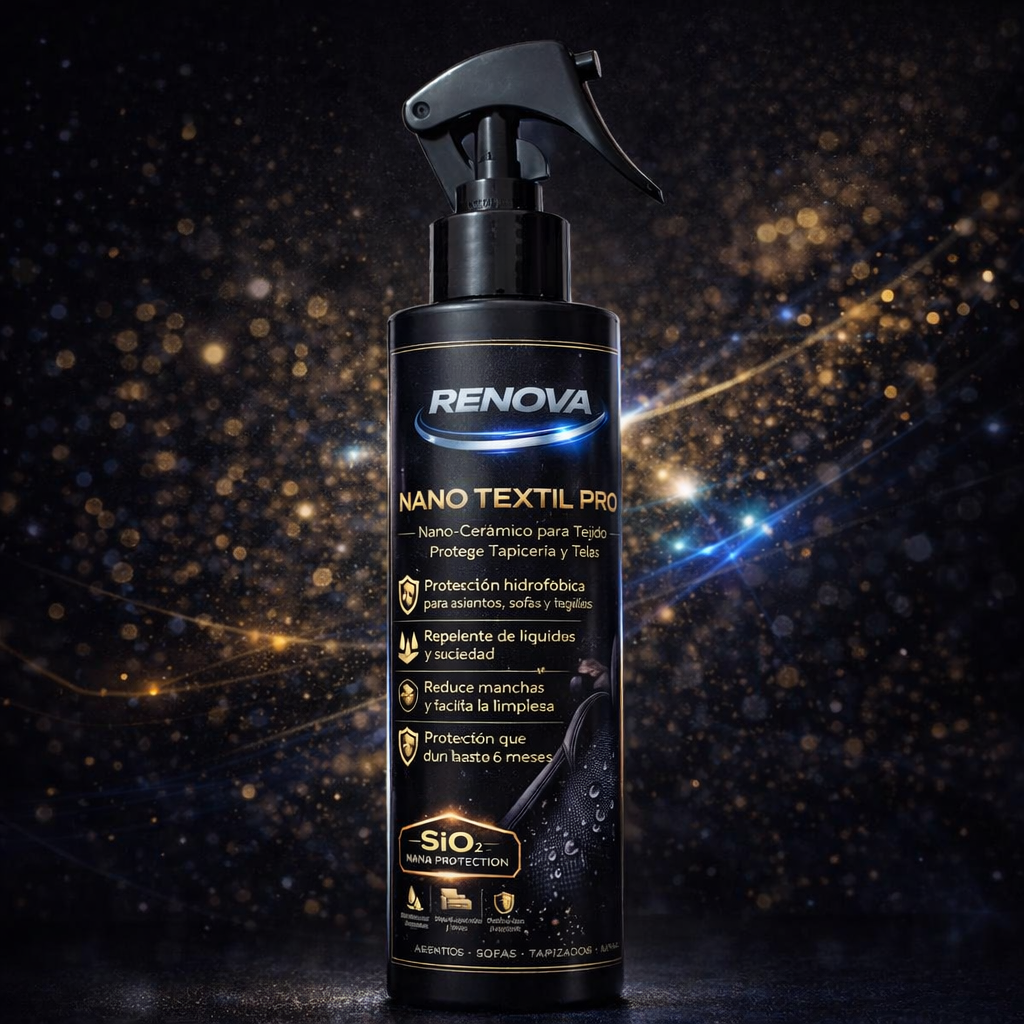 Nano Textil Pro – Protección Invisible de Alto Rendimiento Cuida tus telas como el primer día.