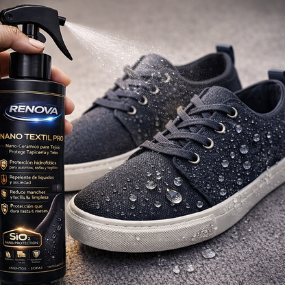 Nano Textil Pro – Protección Invisible de Alto Rendimiento Cuida tus telas como el primer día.