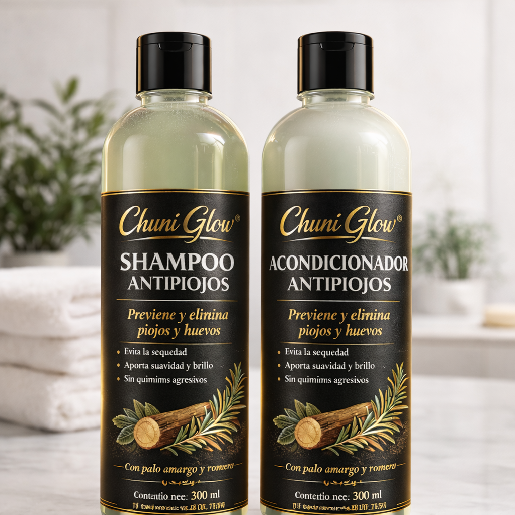 Shampoo y Acondicionado Anti piojos, la solucion que estabas buscando...