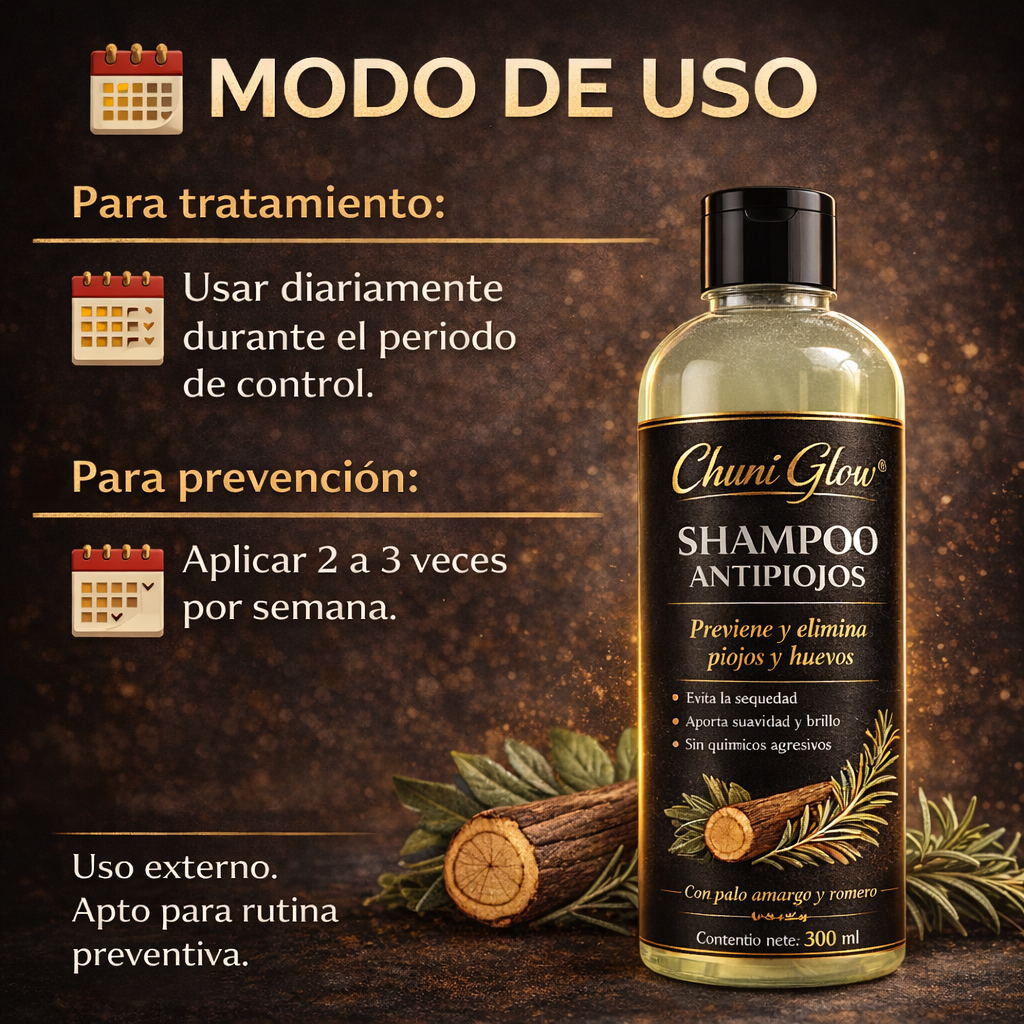 Shampoo y Acondicionado Anti piojos, la solucion que estabas buscando...