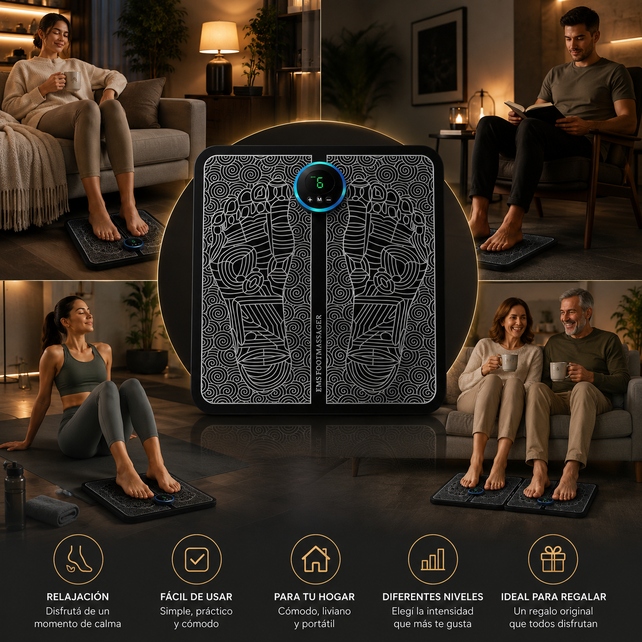 ZenStep — El descanso que tus pies merecen. ⭐⭐⭐⭐⭐