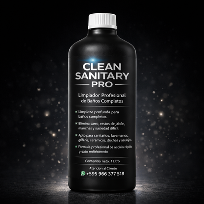 Clean Sanitary 1L – El limpiador ultra potente que está revolucionando la limpieza 😱🔥 | Envío GRATIS