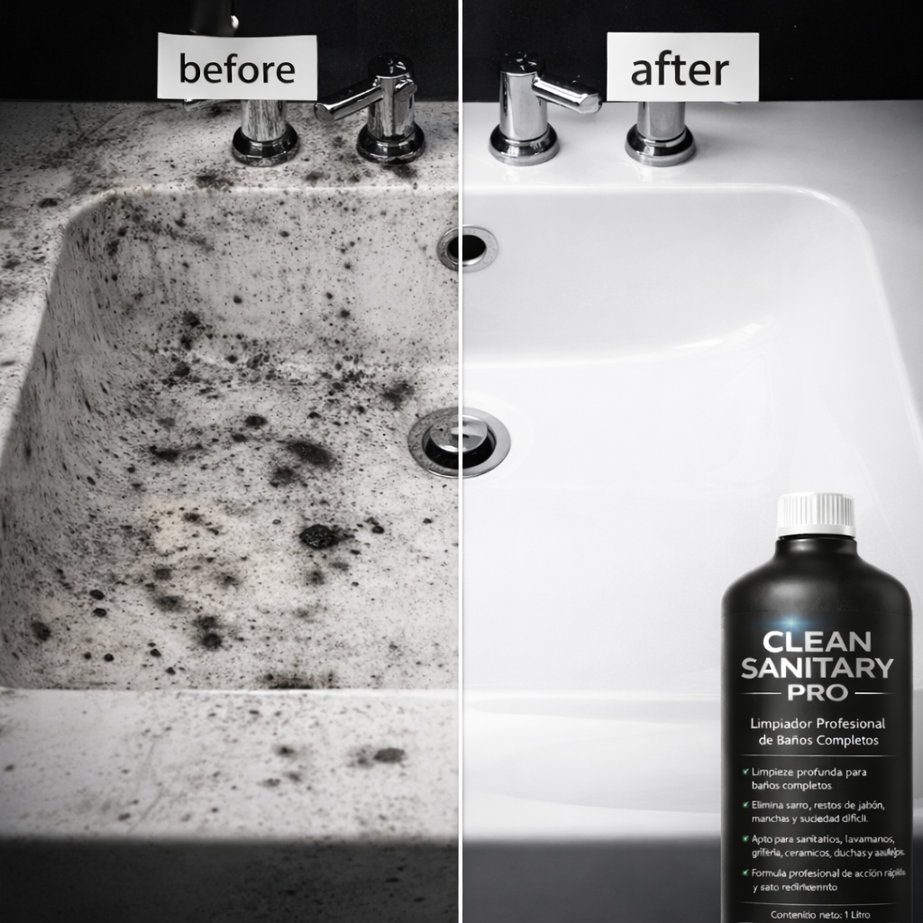 Clean Sanitary 1L – El limpiador ultra potente que está revolucionando la limpieza 😱🔥 | Envío GRATIS