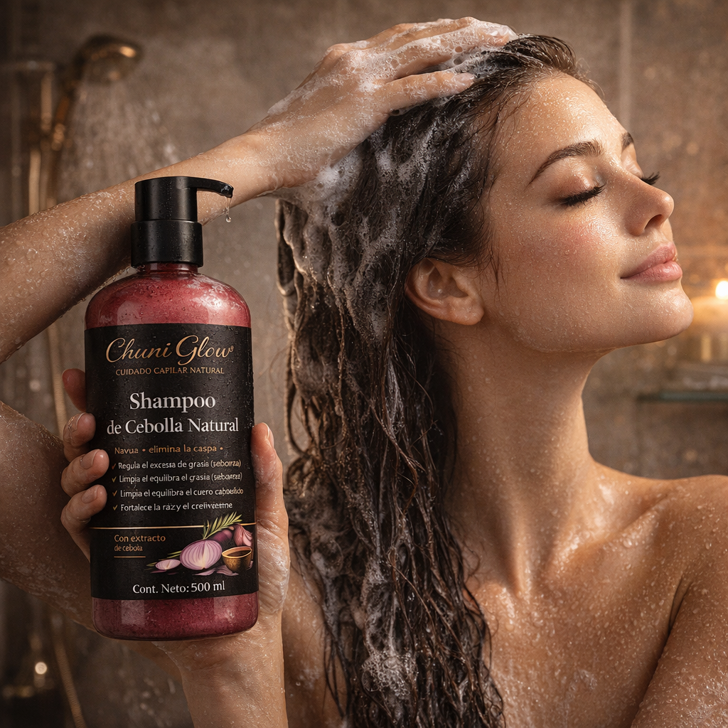 Shampoo + Acondicionador  Anti caspa y Ceborrea  🌿🧅🌿 🧅
