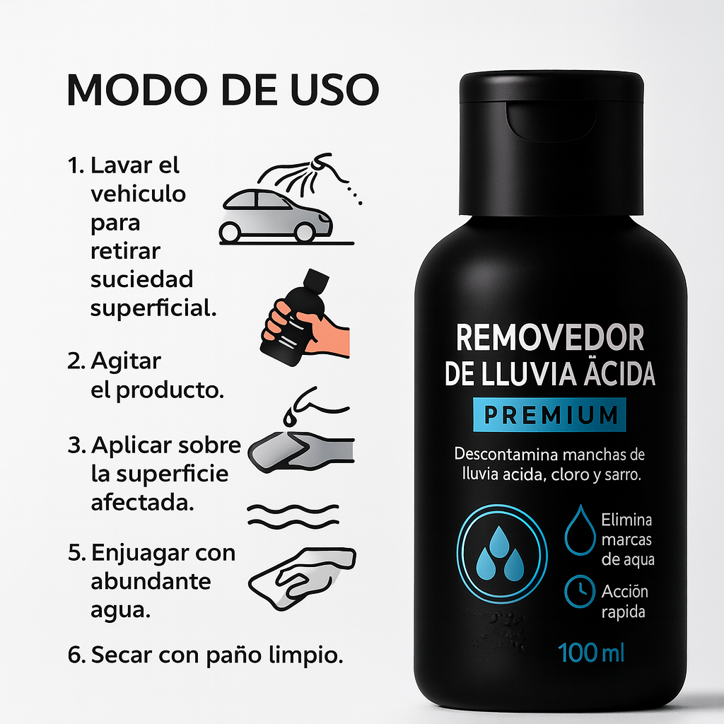 Removedor de Lluvia Ácida Premium – 100 ml + Envío Gratis 😲🔥