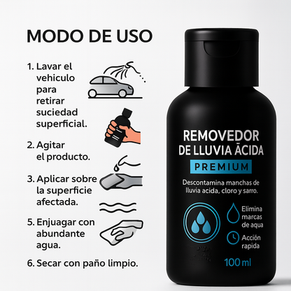 Removedor de Lluvia Ácida Premium – 100 ml + Envío Gratis 😲🔥