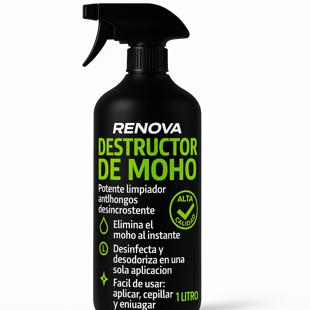 Destructor de  Moho 1L – ¡Elimina Moho y hongos en Minutos! + Envío Gratis 😱🔥