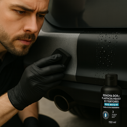🔥 RENOVADOR DE PLÁSTICOS EXTERIOR PREMIUM – 150 ML + Enviso Gratis 🔥