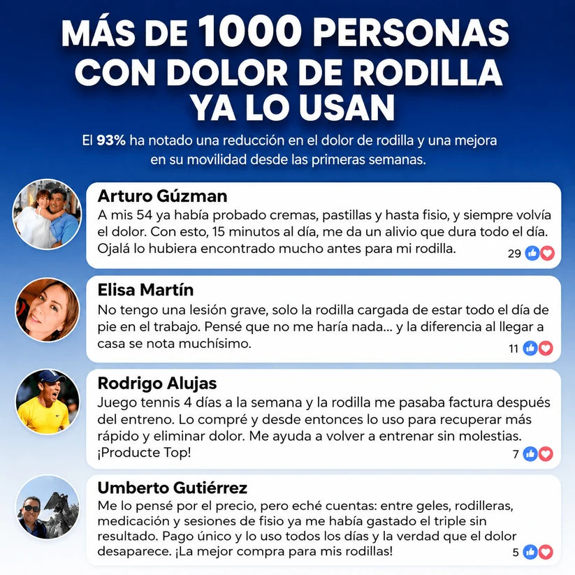 🦵 RECUMOVEX La rodillera ajustable que se adapta a vos, no al revés.