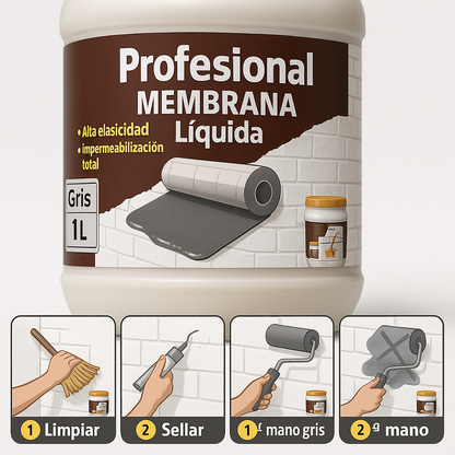 💧Membrana Acrílica Premium 💧¡Decile adiós a las filtraciones!+ Envío GRATIS 😱🔥