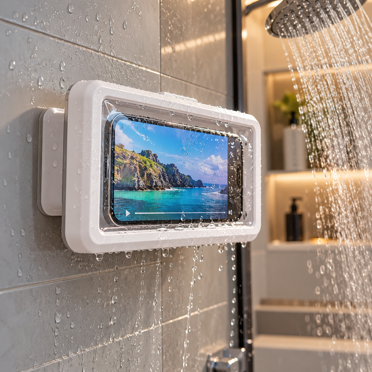 🚿📱 ShowerCell - Tu ducha, tu serie favorita. 🍿✨